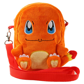 Anime Pk Detective Pikachu Mochila de Felpa Bolsa con Cremallera Mochila Escolar